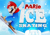 Mario Ice Skating